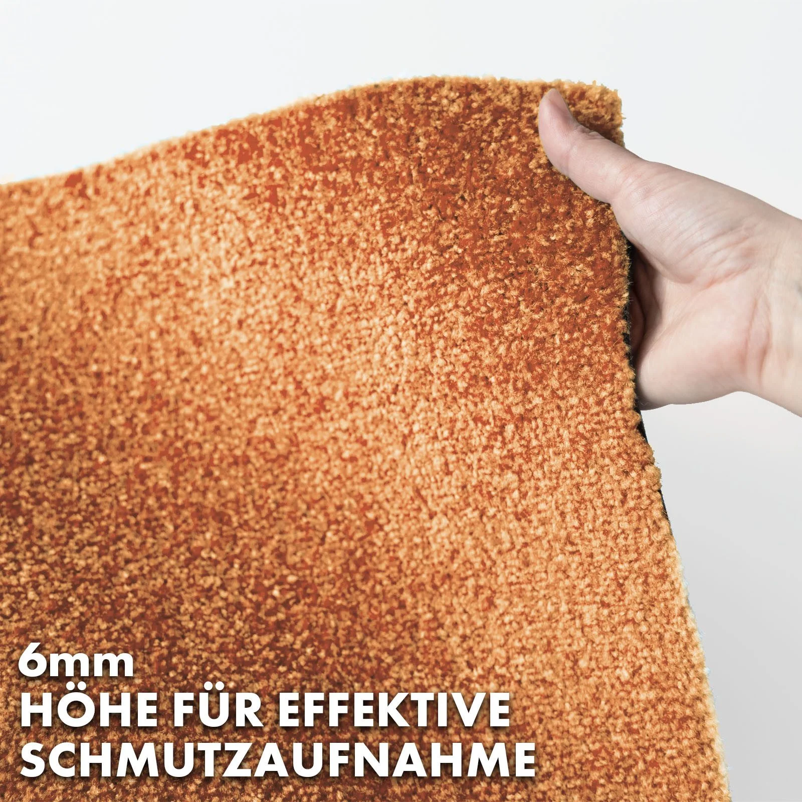 Fußmatte „Benevento“ – 50 × 80 cm, robuste Polyamid-Matte für ein sauberes Zuhause